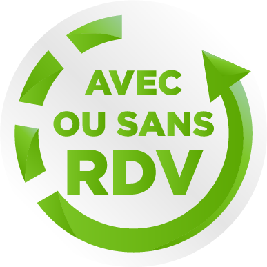 Avec ou sans RDV